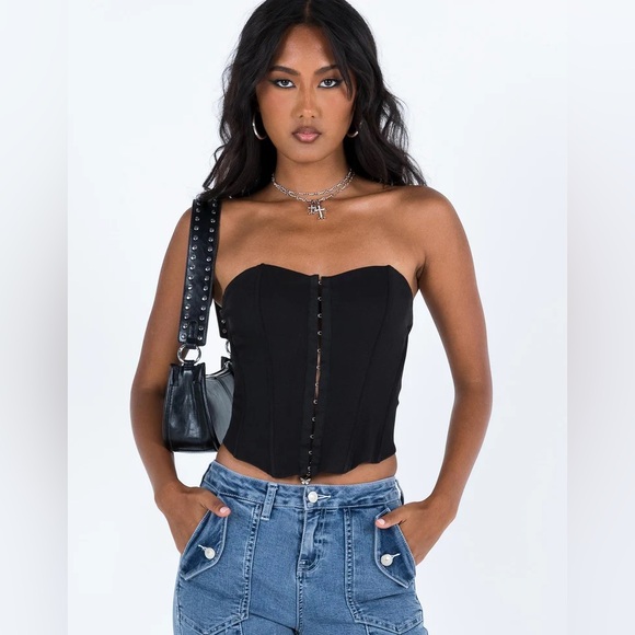 Archer corset princess Polly black - Picture 1 of 3